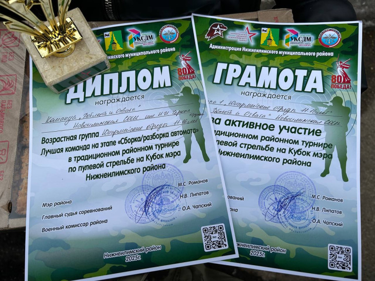 ТРАДИЦИОННЫЙ РАЙОННЫЙ ТУРНИР ПО ПУЛЕВОЙ СТРЕЛЬБЕ НА КУБОК МЭРА НИЖНЕИЛИМСКОГО РАЙОНА -2025.